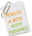 poêles petite puissance